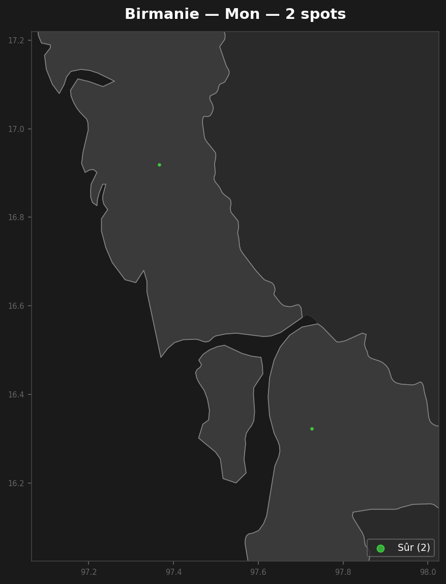 Mappa Urbex Mon