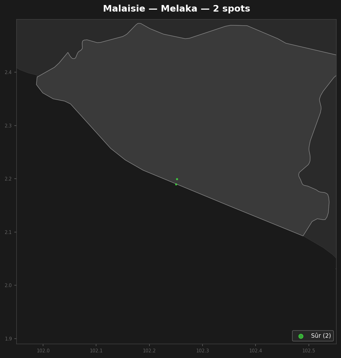 Urbex Map Melaka