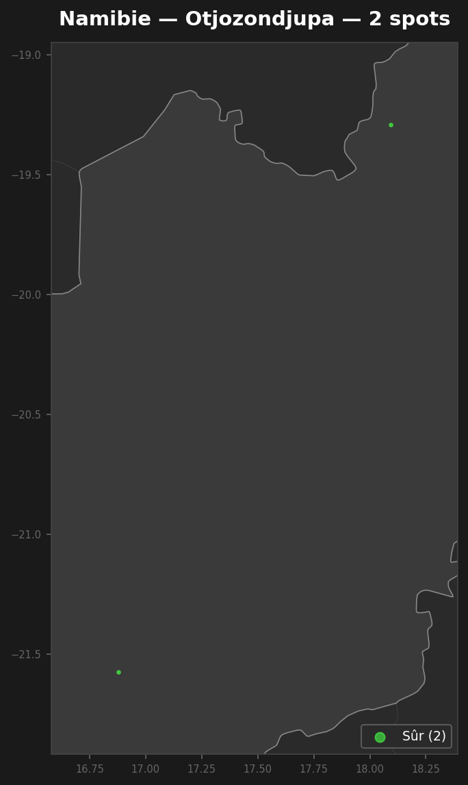 Urbex Map Otjozondjupa