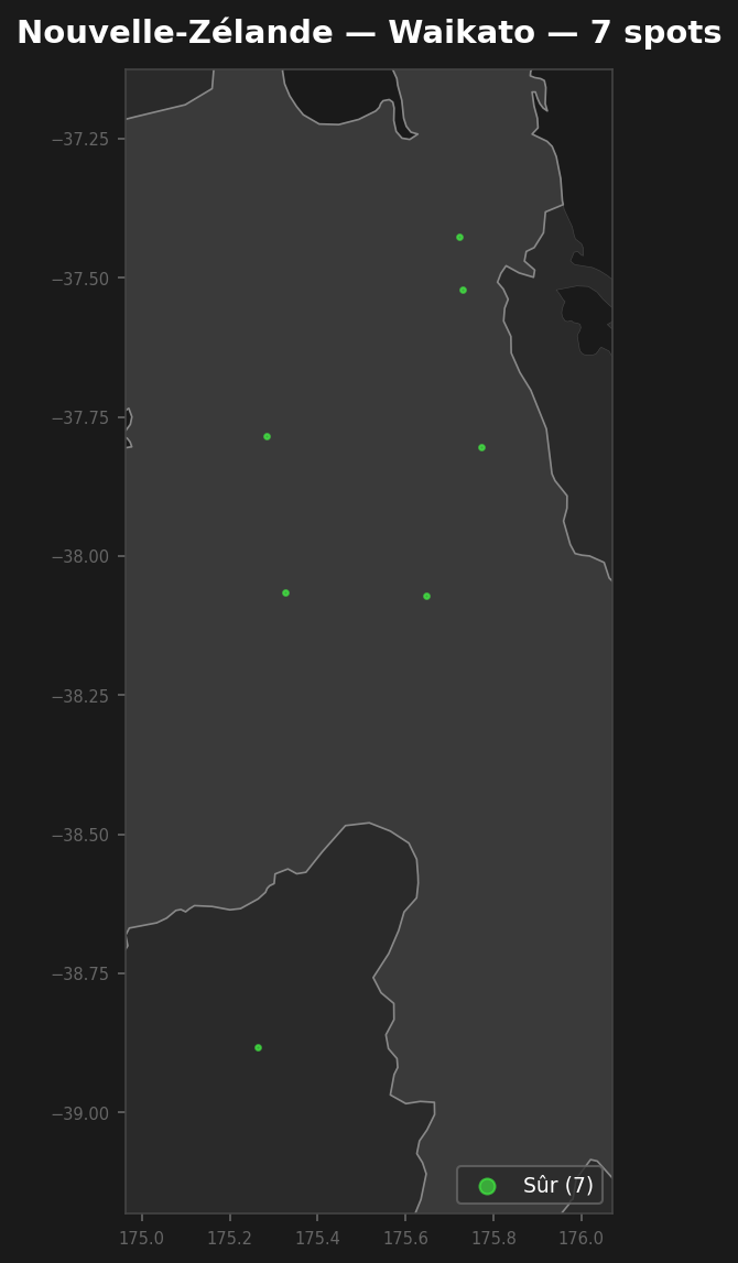 Urbex Map Waikato