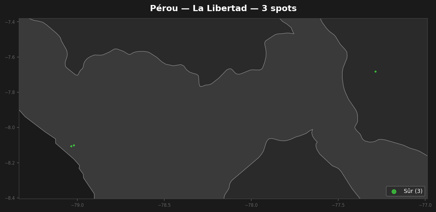 Urbex Map La Libertad