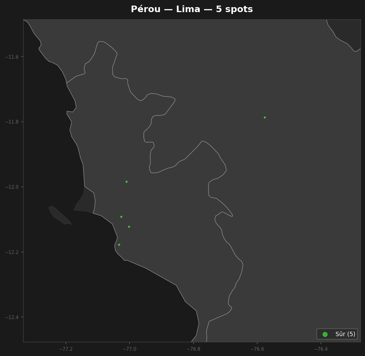 Urbex Map Lima