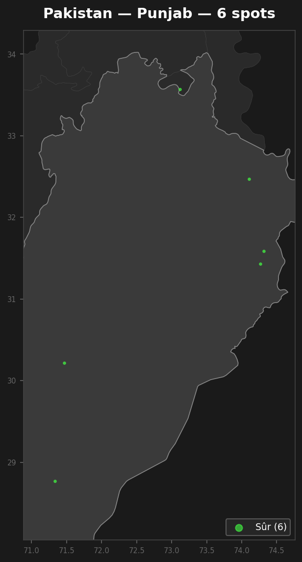 Urbex Map Punjab