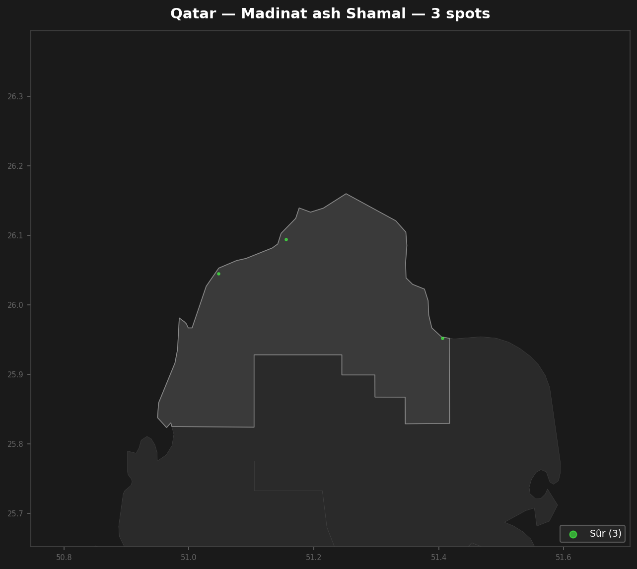 Urbex Map Madinat Ash Shamal