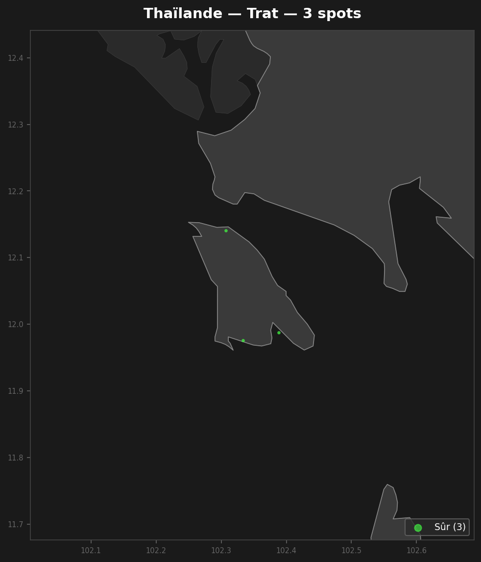 Urbex Map Trat