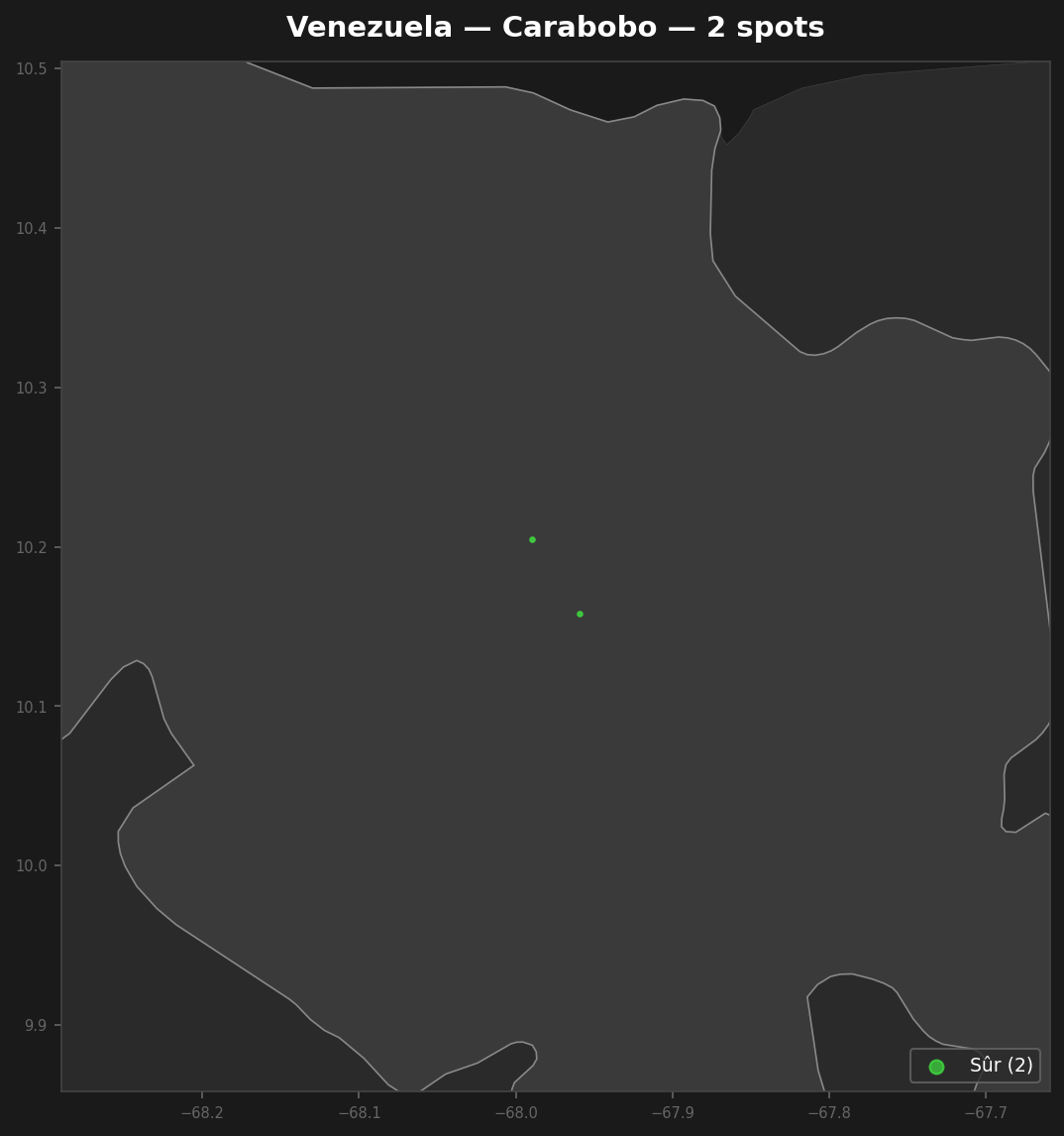 Urbex Map Carabobo