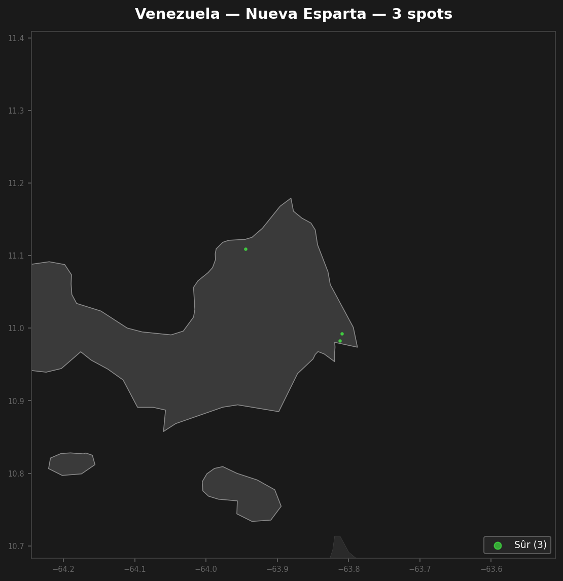 Urbex Map Nueva Esparta