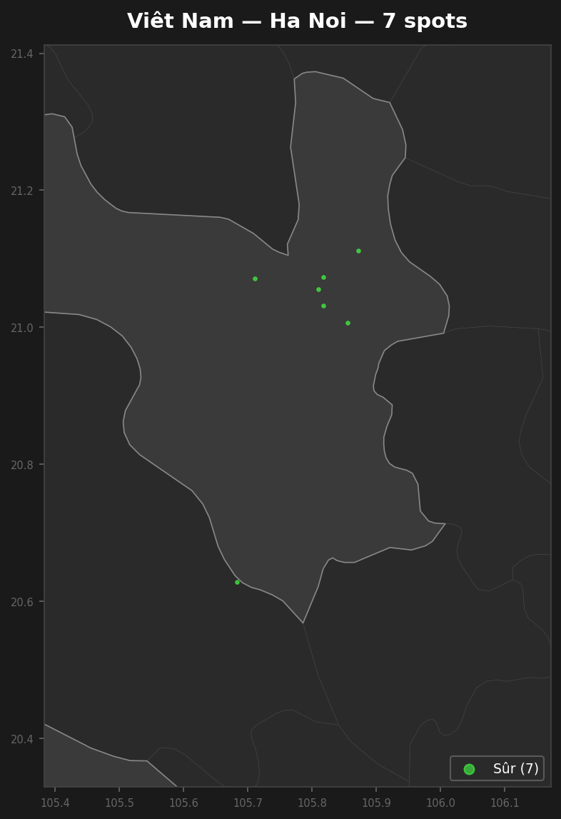 Urbex Map Ha Noi