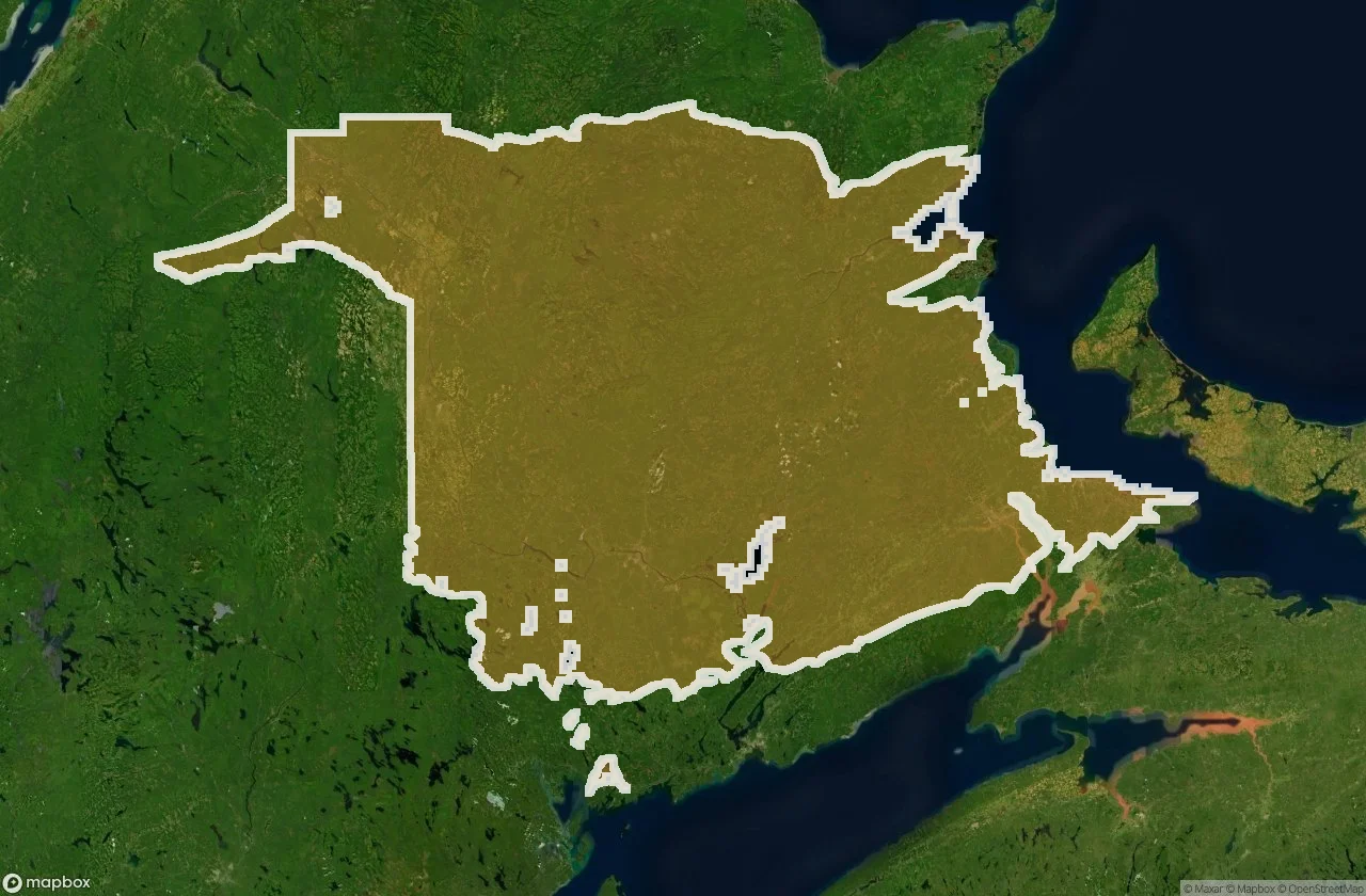 Urbex Map New Brunswick