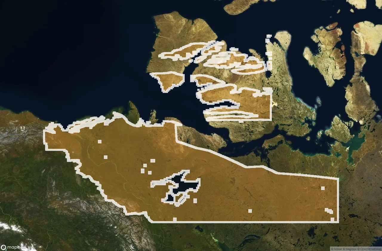 Urbex Map Northwest Territories