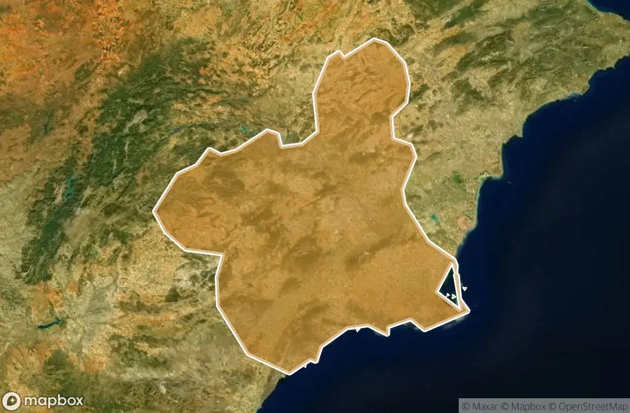 Urbex Map Region De Murcia