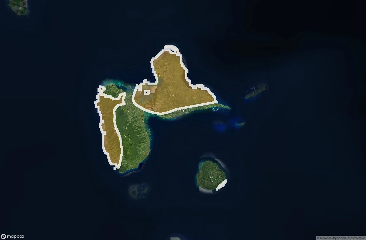 Urbex Map Guadeloupe