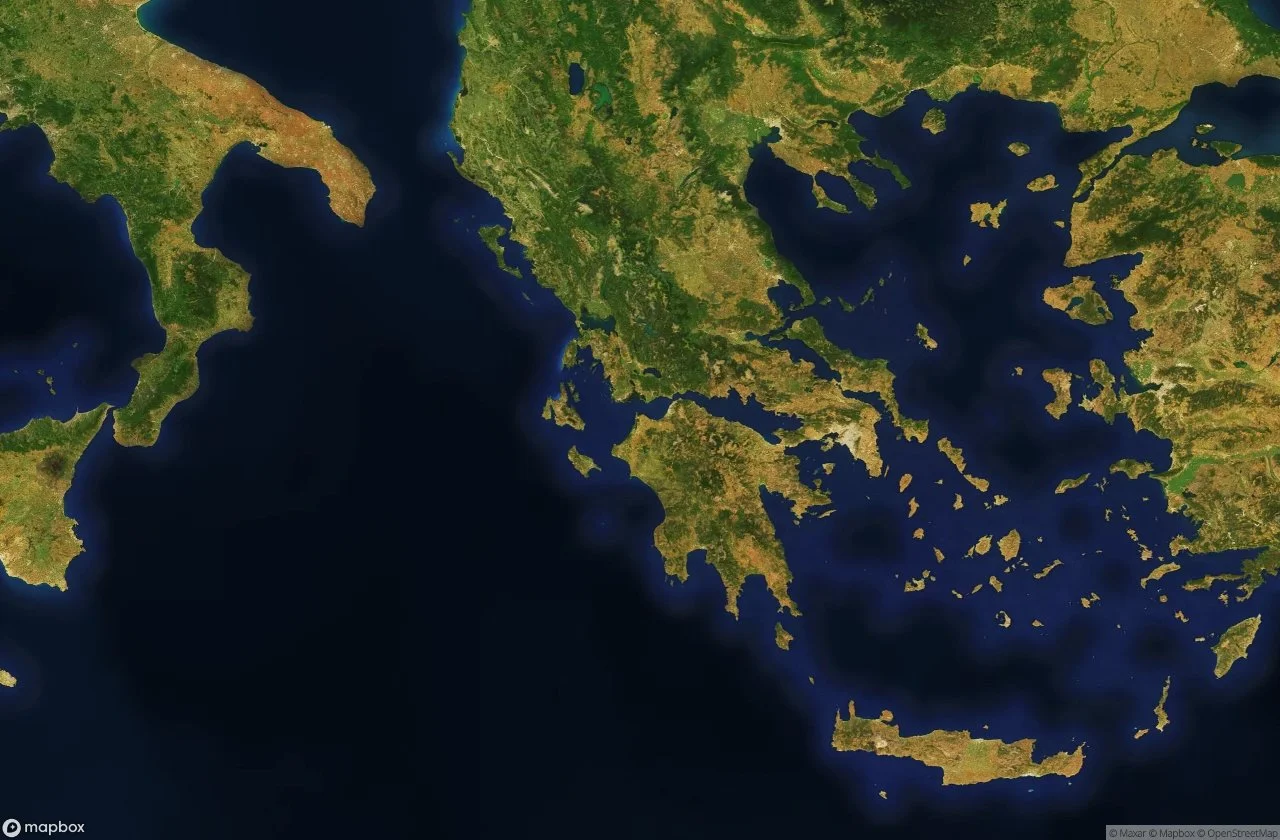 Urbex Map Peloponnese Western Greece And