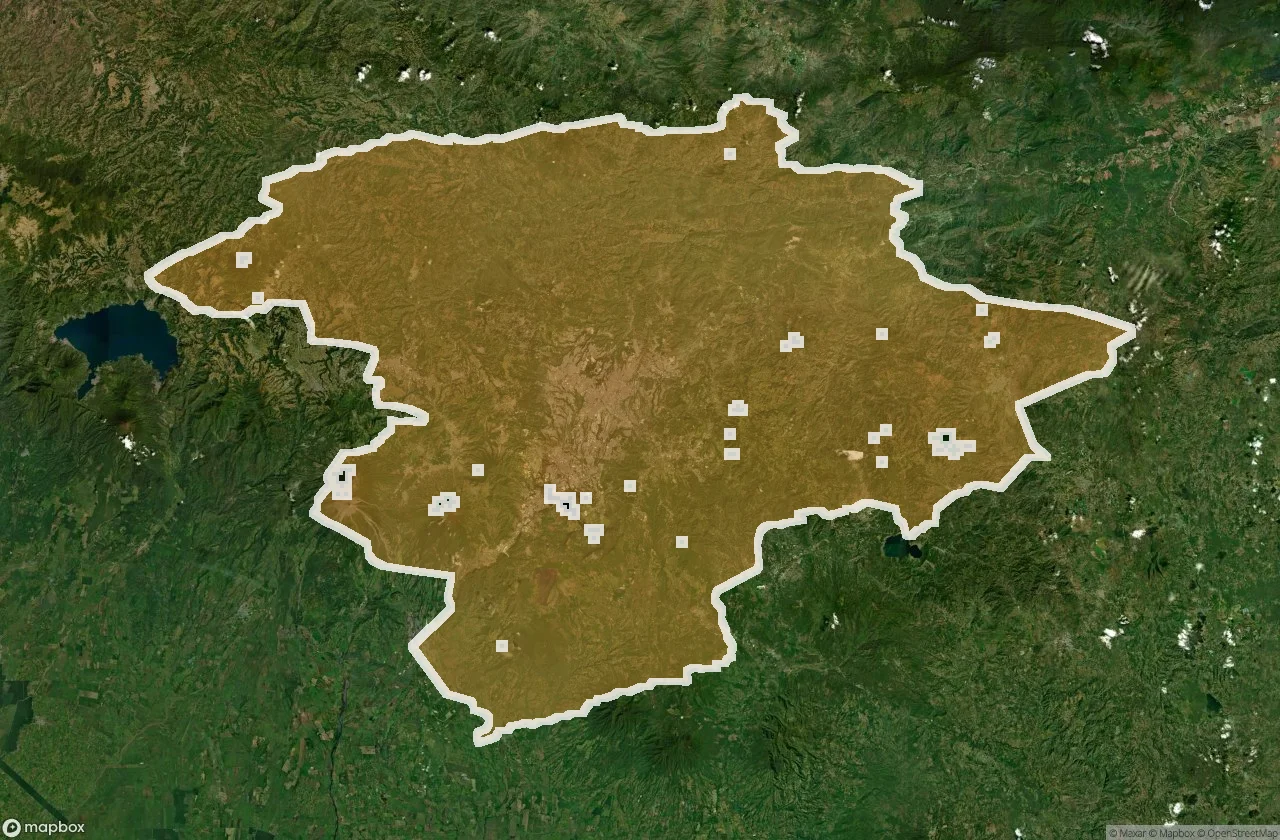 Mapa Urbex Guatemala