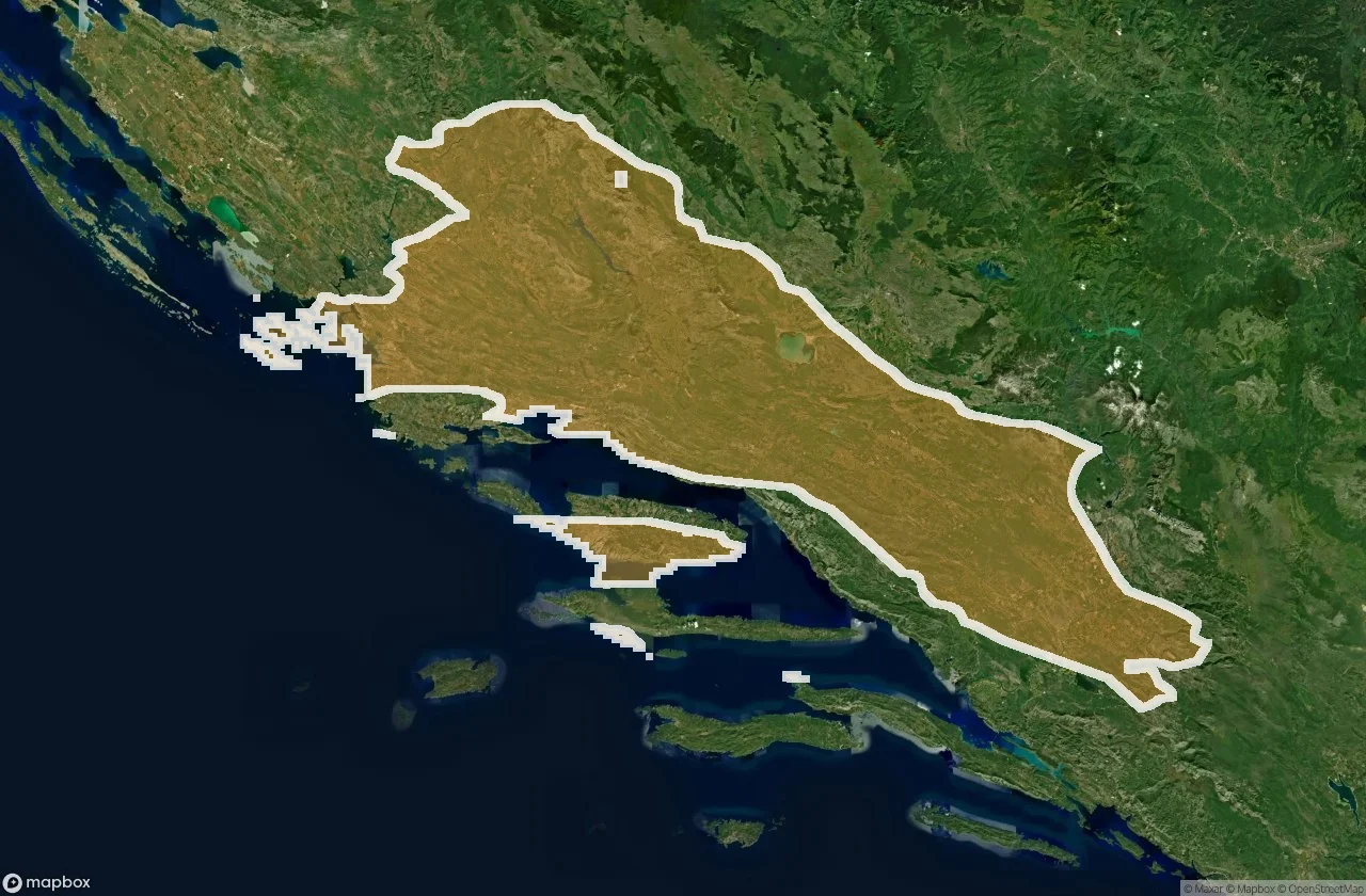 Urbex Map Splitsko Dalmatinska