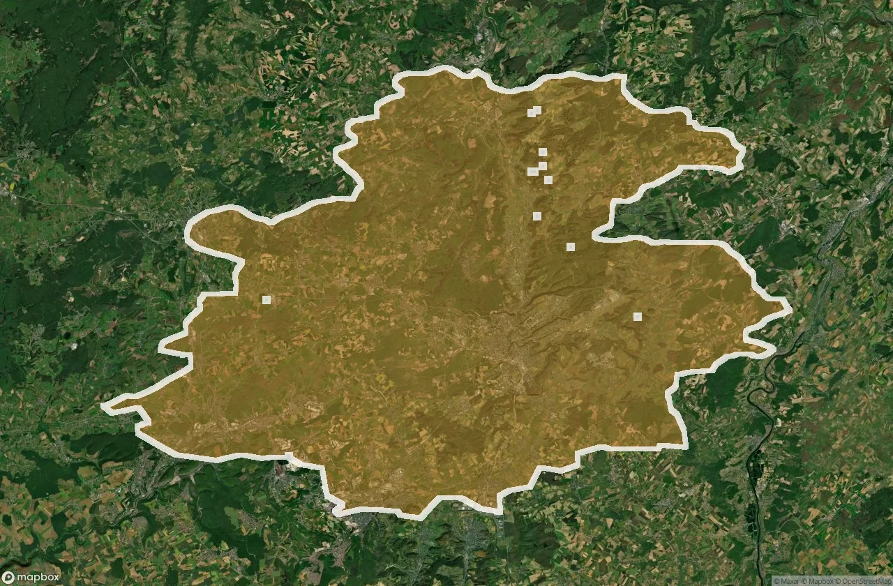 Urbex Map Luxembourg