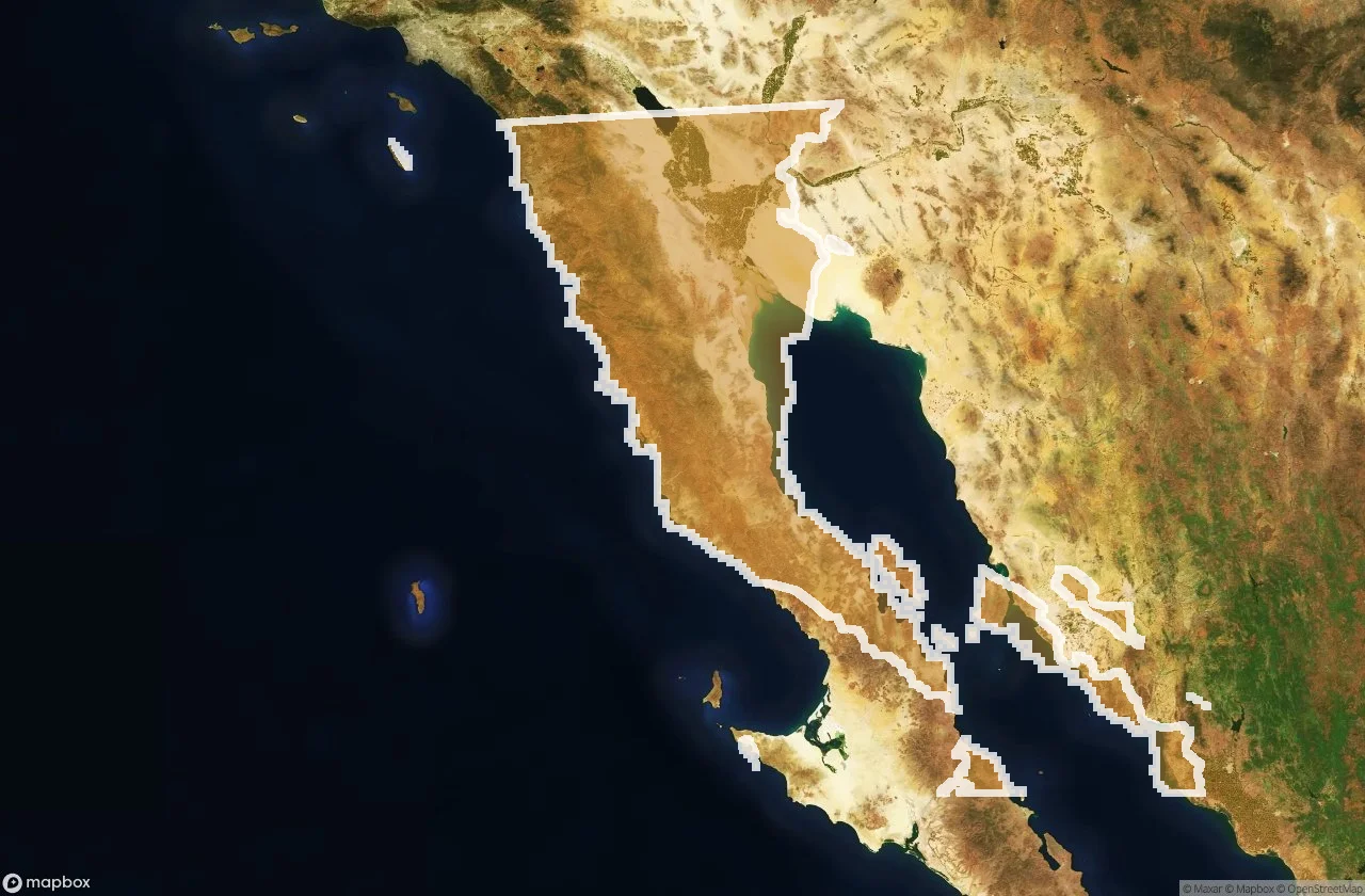 Urbex Map Baja California