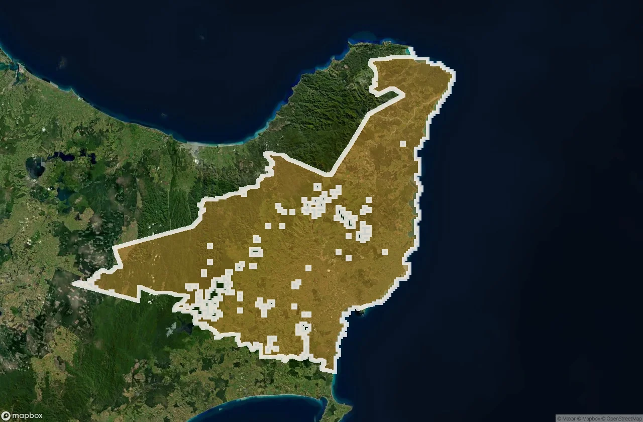 Urbex Map Gisborne