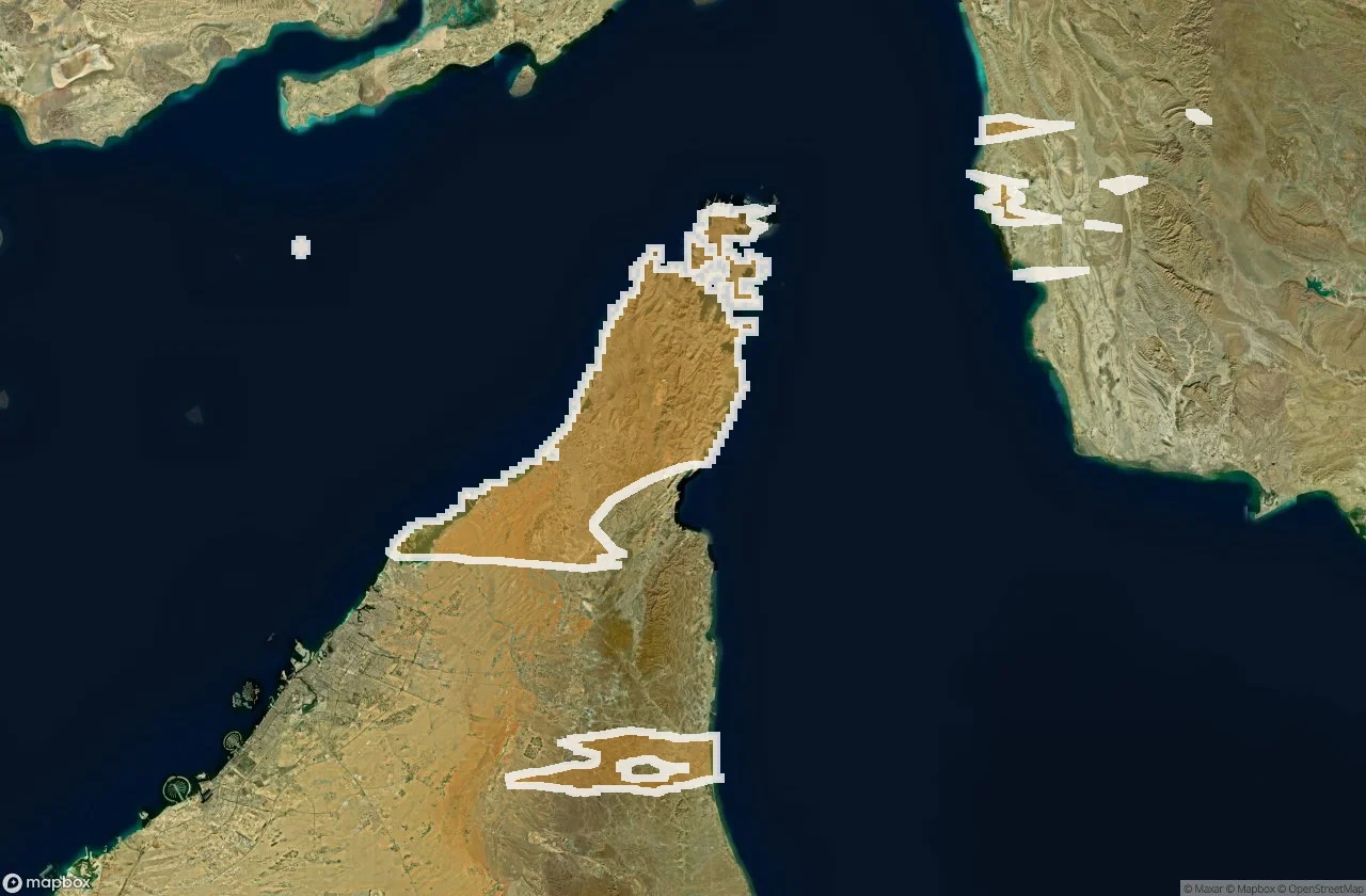 Urbex Map Musandam