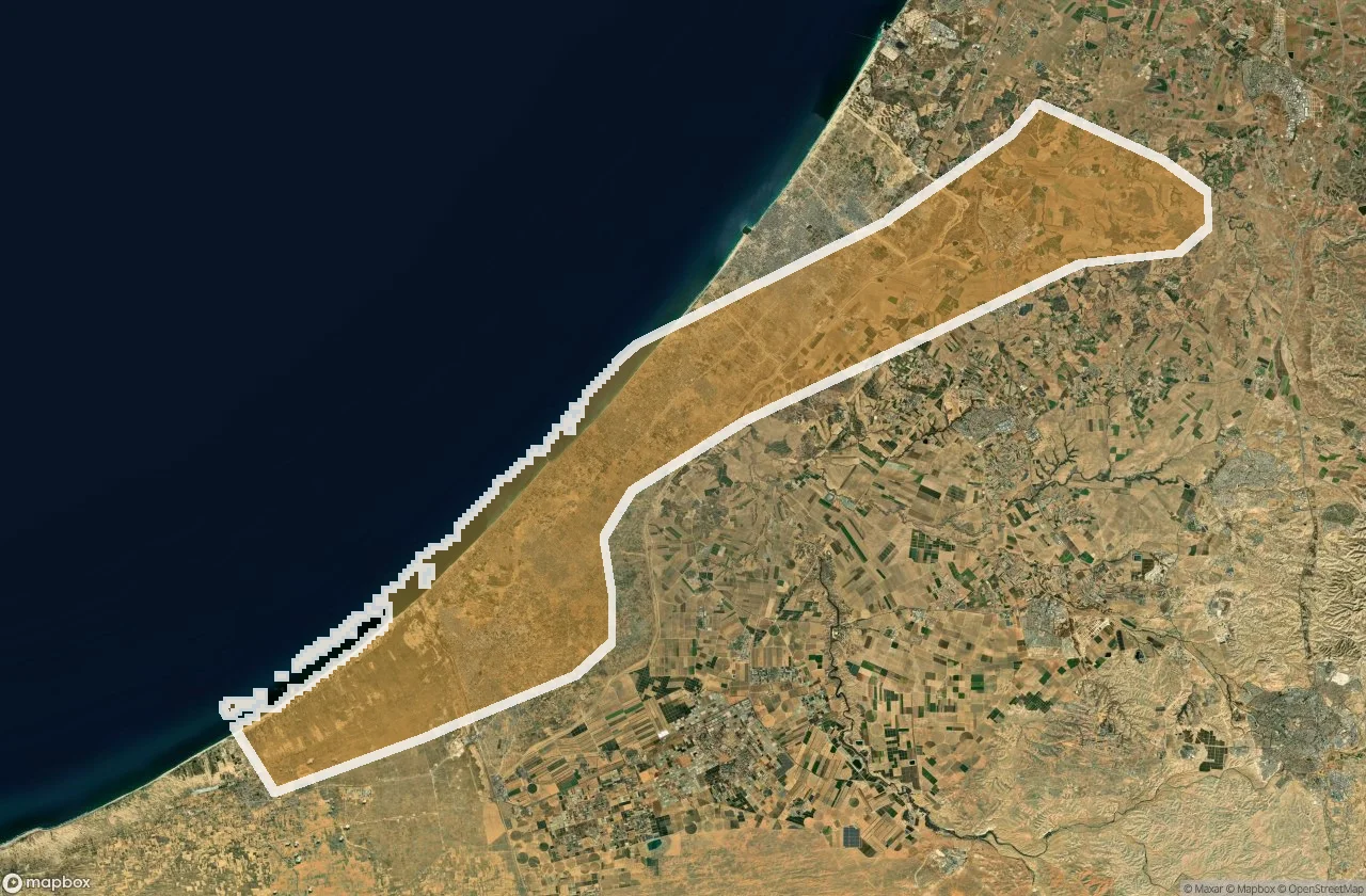 Urbex Map Gaza