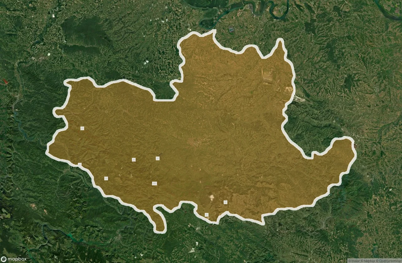 Urbex Map Kolubarski