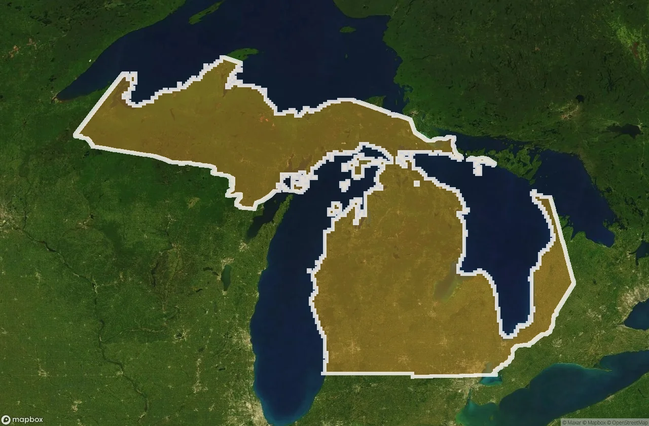 Urbex Map Michigan