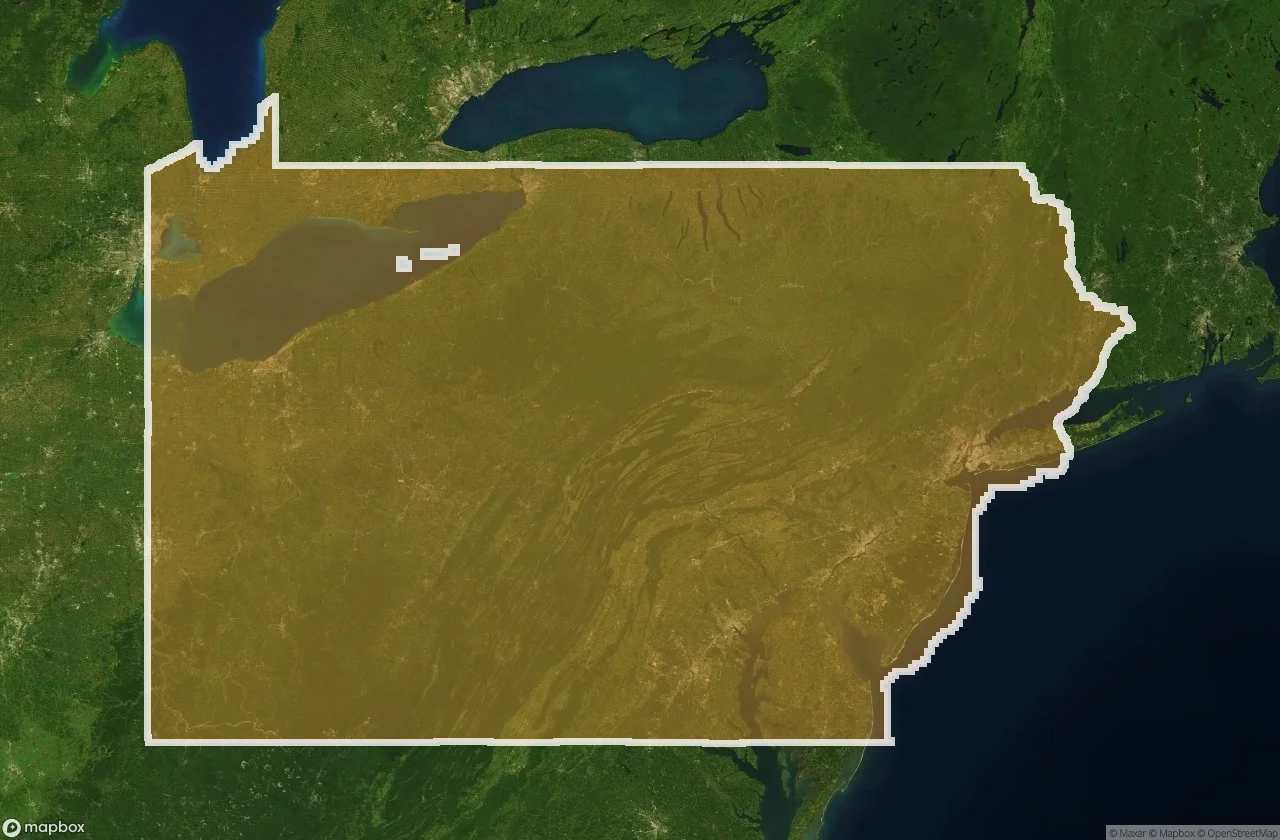 Urbex Map Pennsylvania