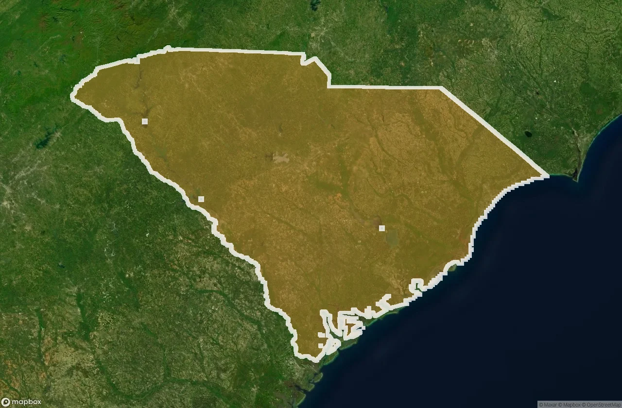 Urbex Map South Carolina